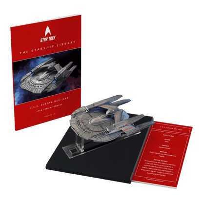 Star Trek: Discovery - U.S.S. Europa NCC-1648 Diecast Ship & Book