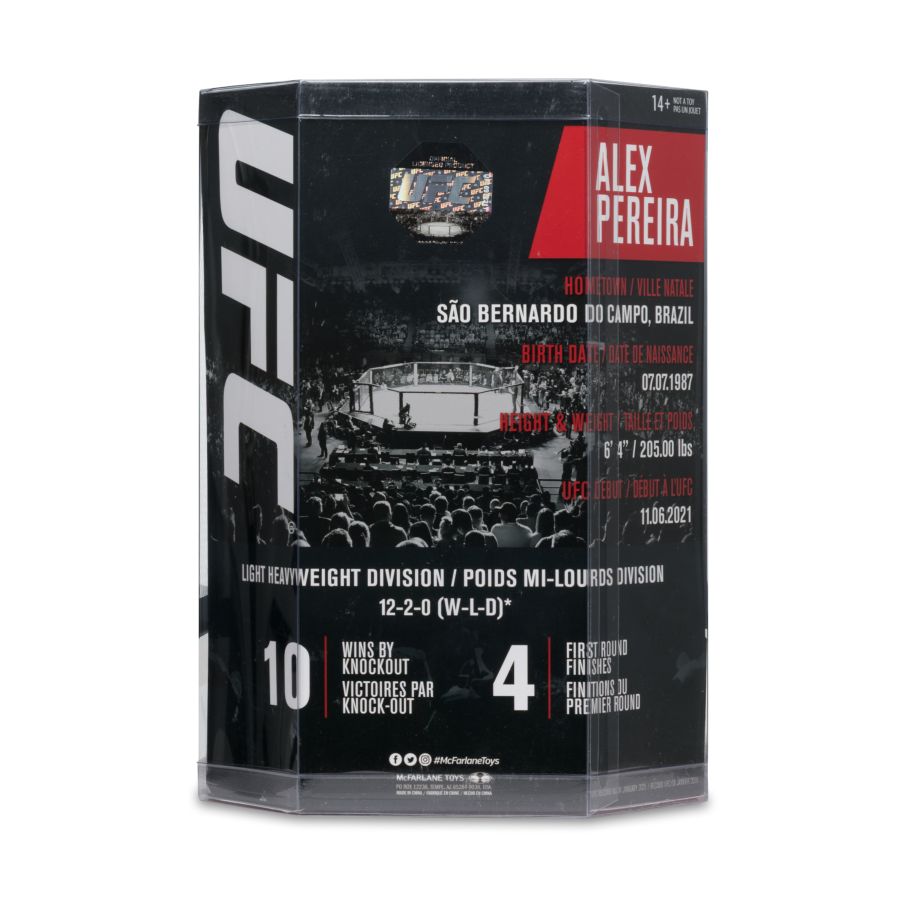 UFC - Alex Pereira Posed Action Figure