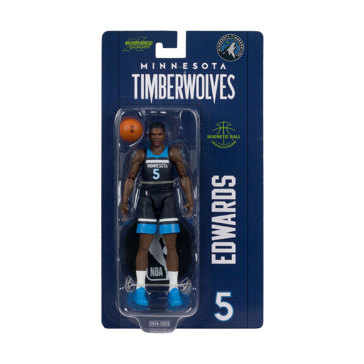 NBA - Anthony Edwards (Minnesota Timberwolves) 6" Articulated Figure