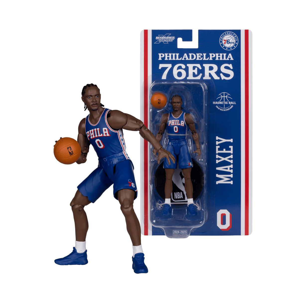NBA - Tyrese Maxey (Philadelphia 76Ers) 6" Articulated Figure