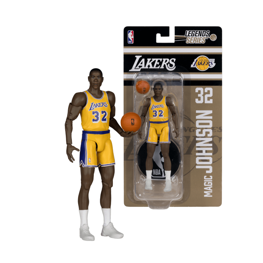 NBA - Earvin Magic Johnson (Legends Series) 6" Articulated Figure
