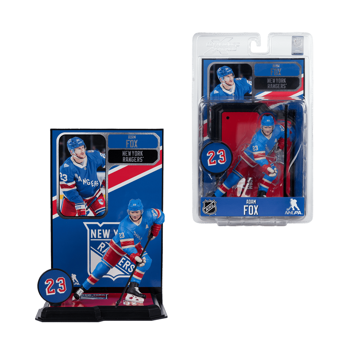 NHL - Adam Fox (Rangers Centennial) Posed Figure
