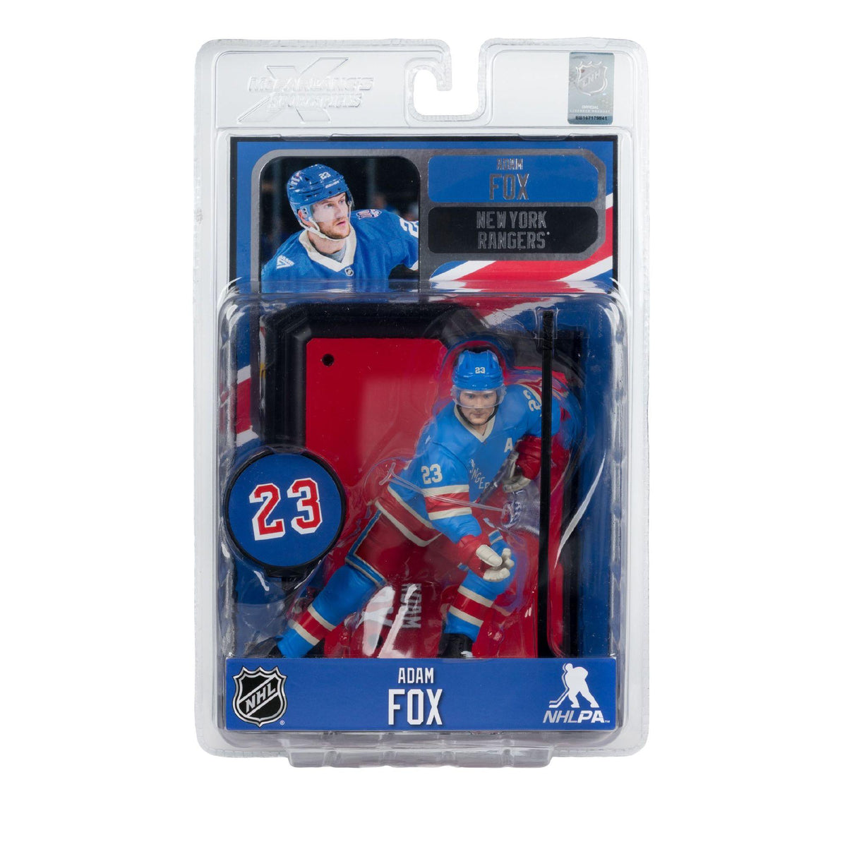 NHL - Adam Fox (Rangers Centennial) Posed Figure