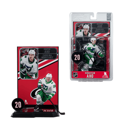 NHL - Sebastian Aho (Whalers Retro) Posed Figure