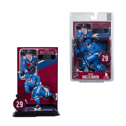NHL - Nathan Mackinnon (Nordiques Retro) Posed Figure