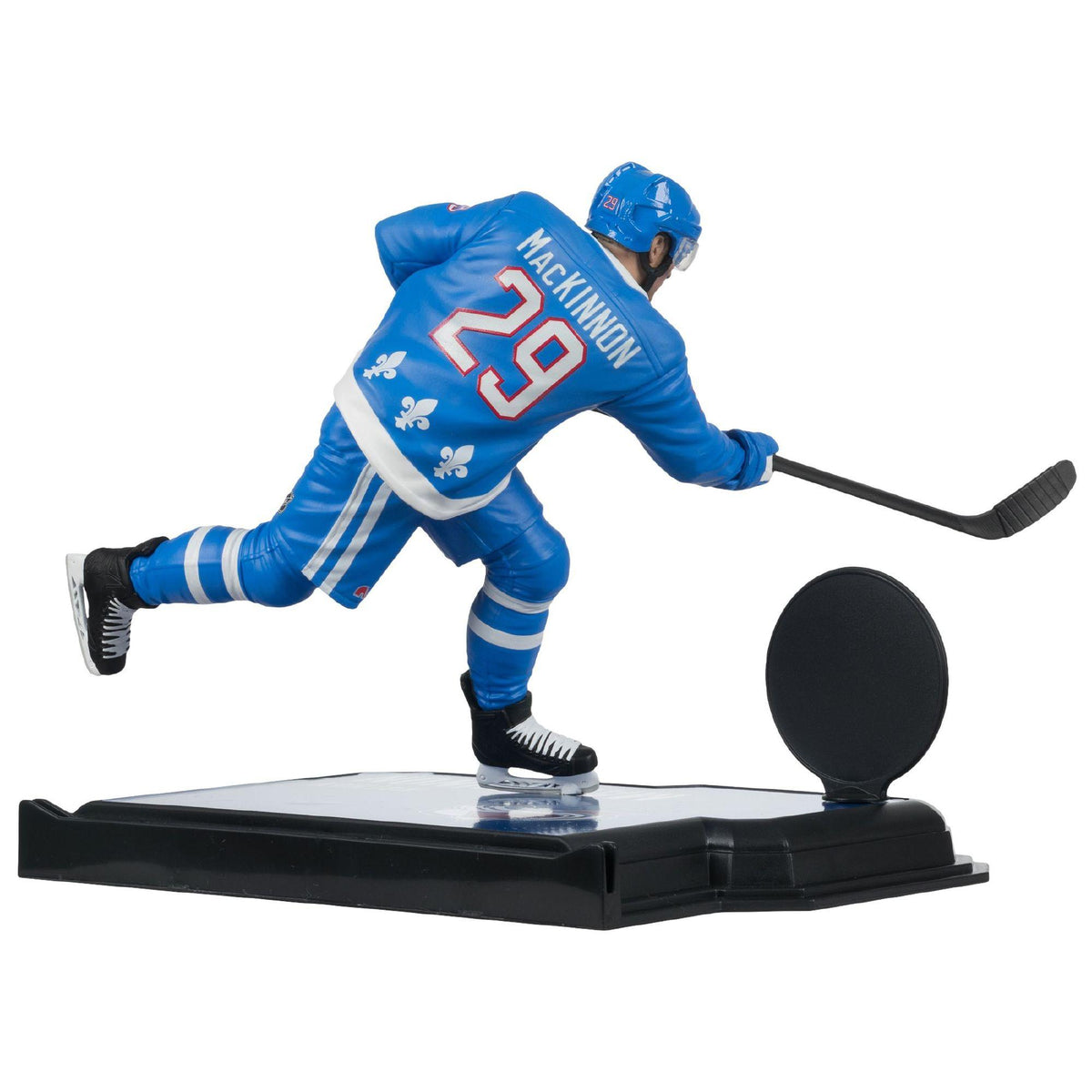 NHL - Nathan Mackinnon (Nordiques Retro) Posed Figure