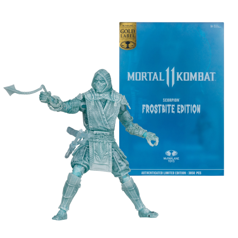 Mortal Kombat - Scorpion (MK 11) Frostbite Gold Label 7" Action Figure