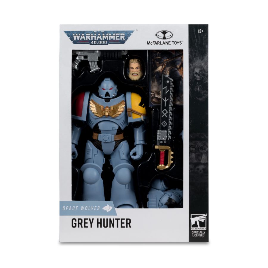 Warhammer 40,000 - Space Wolves Grey Hunter 7" Action Figure