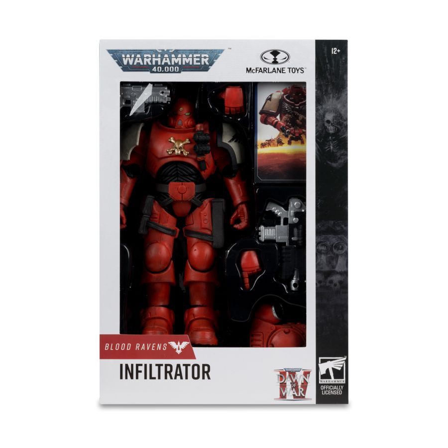 Warhammer 40,000: Dawn Of War 4 - Blood Ravens Sergeant Infiltrator 7" Action Figure