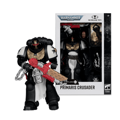 Warhammer 40,000 - Black Templar Primaris Crusader 7" Action Figure