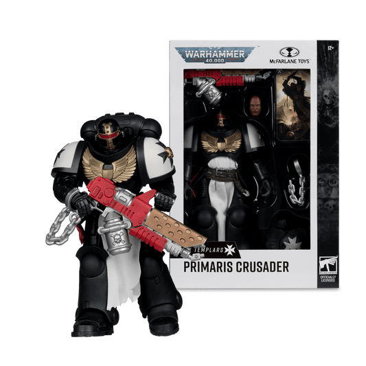 Warhammer 40,000 - Black Templar Primaris Crusader 7" Action Figure