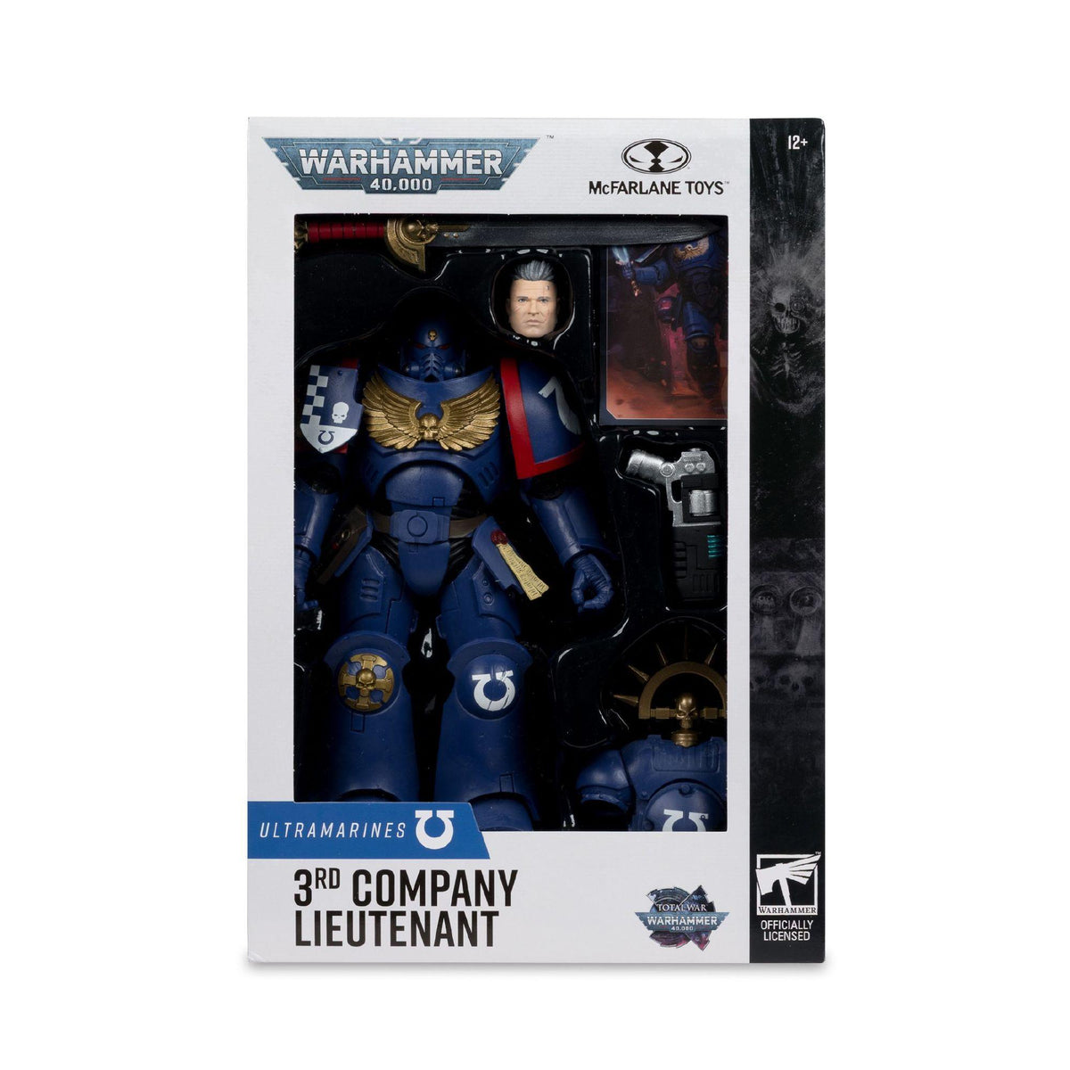 Warhammer 40,000 - Ultramarines 3rd Company Lieutenant 7" Action Figure