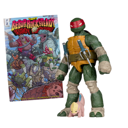 Teenage Mutant Ninja Turtles - Raphael Page Punchers 5" Figure with Comic