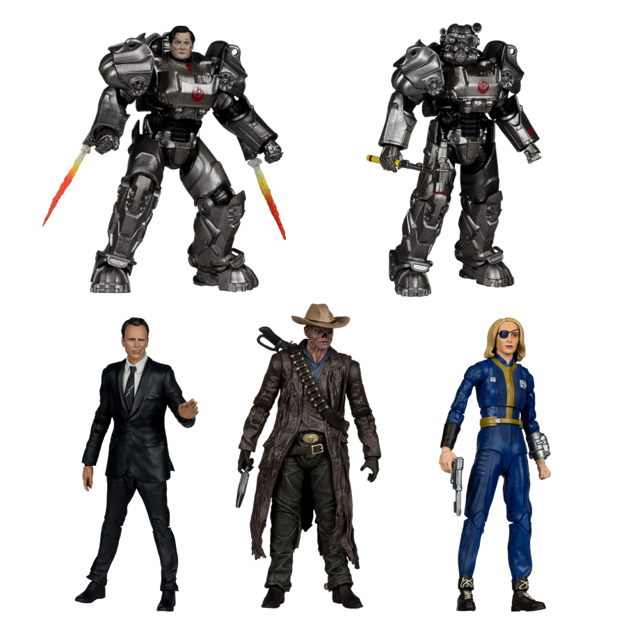 Fallout (TV) - Wave 1 7-Inch Action Figure Assortment (6 Pieces)