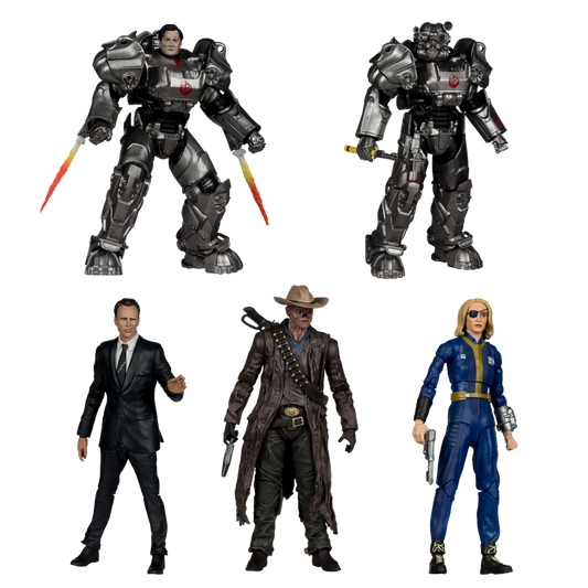 Fallout (TV) - Wave 1 7-Inch Action Figure Assortment (6 Pieces)