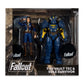 Fallout 4 - T- 60 Vault Tec & Sole Survivor 7" Action Figure 2-Pack