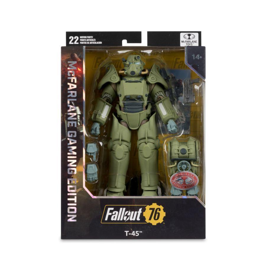 Fallout 76 - T-45 Military Armor (Chase Version) Gaming Edition 7" Figure
