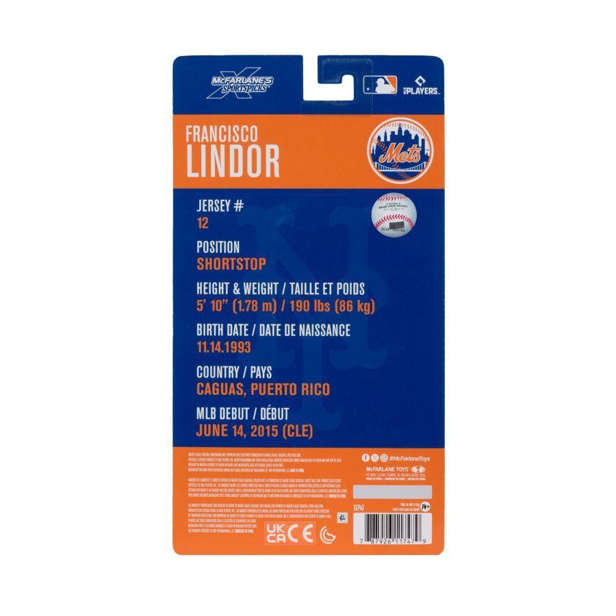 MLB - Francisco Lindor (Mets) 6" Articulated Figure