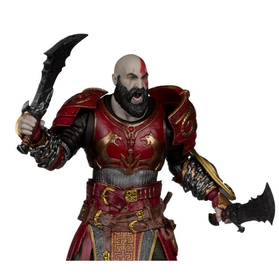 God Of War Ragnarok - Kratos with Ares Armor Elite Edition 7" Figure