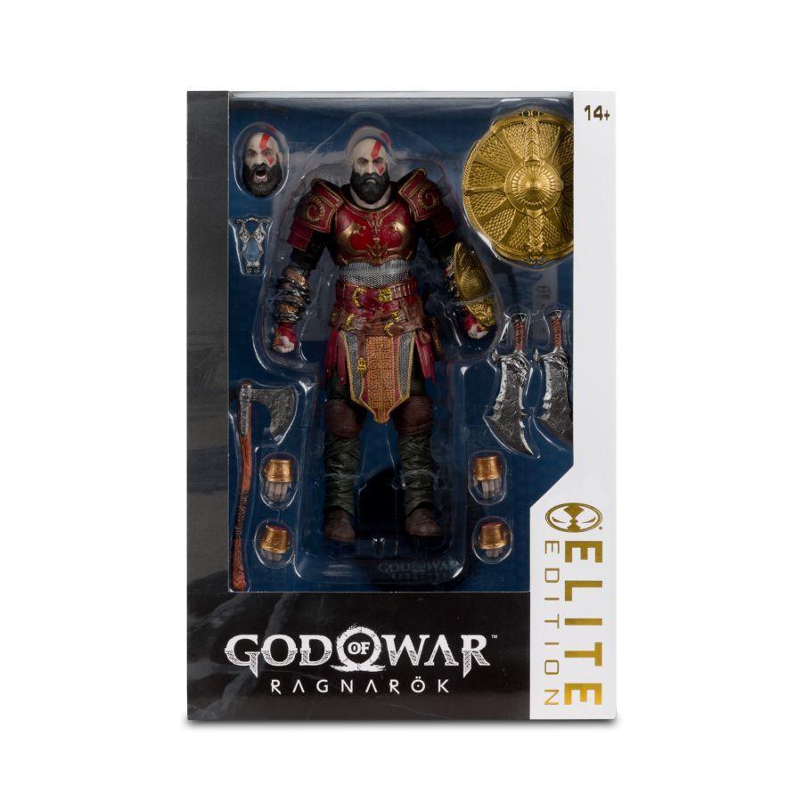 God Of War Ragnarok - Kratos with Ares Armor Elite Edition 7" Figure