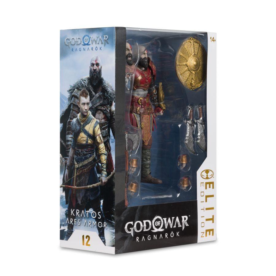 God Of War Ragnarok - Kratos with Ares Armor Elite Edition 7" Figure