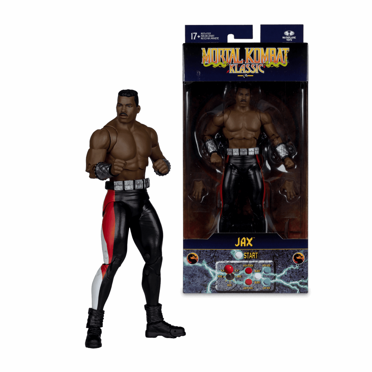Mortal Kombat: Klassic - Jax 7" Action Figure