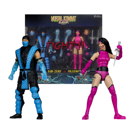 Mortal Kombat - Sub-Zero vs Milena Klassics 7" Action Figure 2-Pack