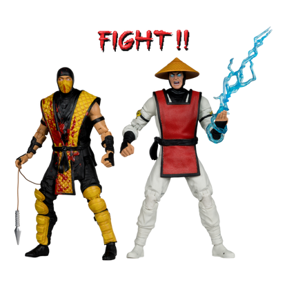 Mortal Kombat - Scorpion Vs Raiden Klassics Figures