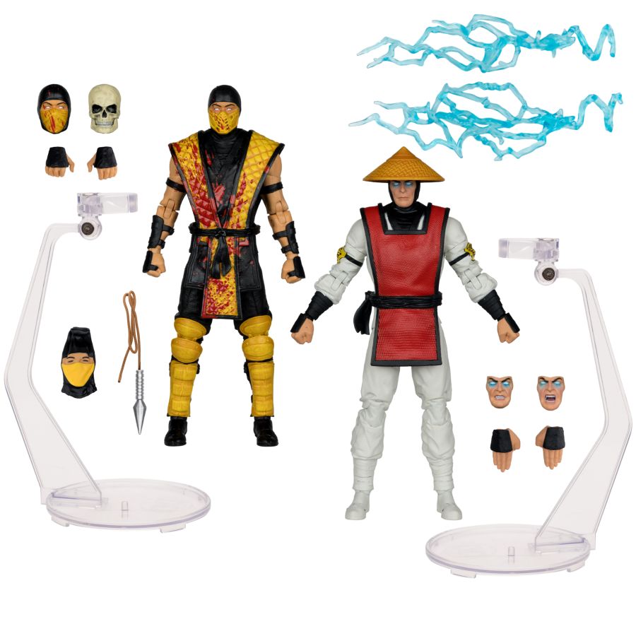Mortal Kombat - Scorpion Vs Raiden Klassics Figures