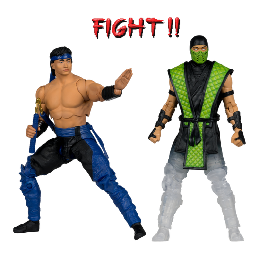 Mortal Kombat - Liu Kang Vs Reptile Klassics Figures