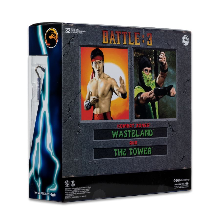 Mortal Kombat - Liu Kang Vs Reptile Klassics Figures