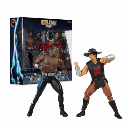 Mortal Kombat: Klassic - Jax Vs Kung Lao 7" Action Figure 2-Pack