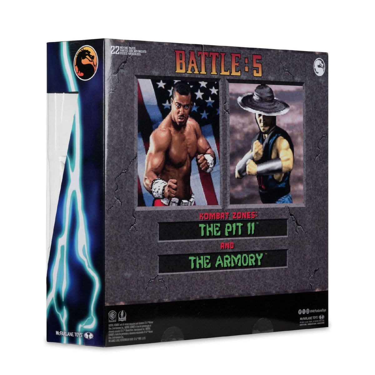 Mortal Kombat: Klassic - Jax Vs Kung Lao 7" Action Figure 2-Pack