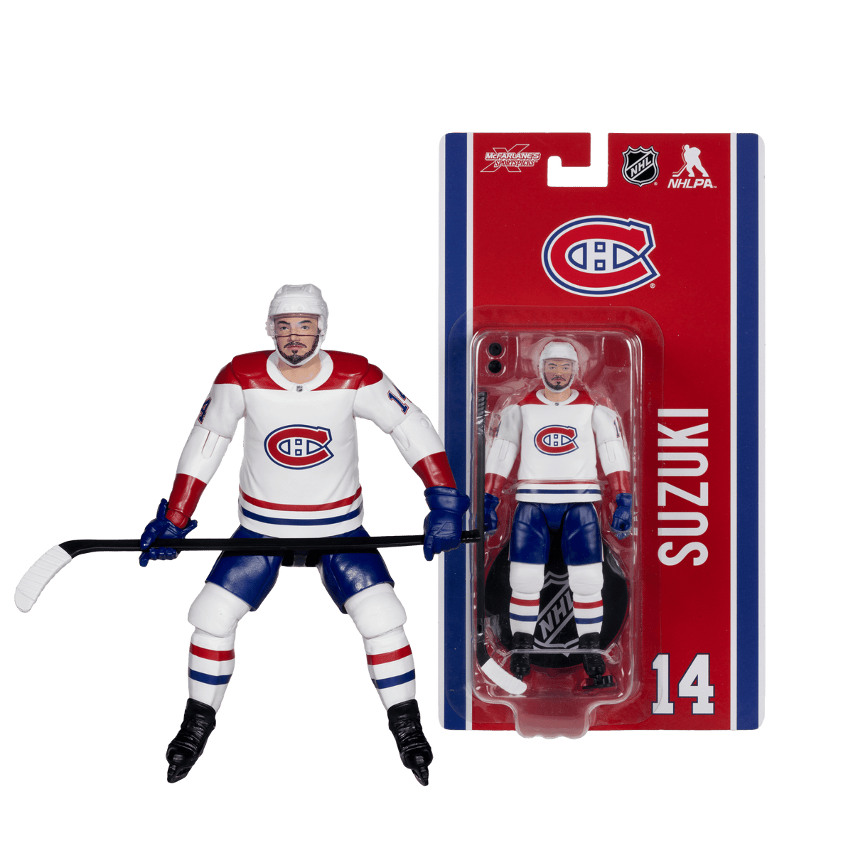 NHL - Nick Suzuki (Montreal Canadiens) 6" Articulated Figure