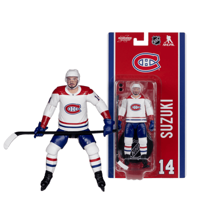 NHL - Nick Suzuki (Montreal Canadiens) 6" Articulated Figure
