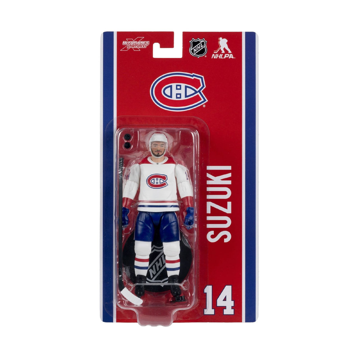 NHL - Nick Suzuki (Montreal Canadiens) 6" Articulated Figure