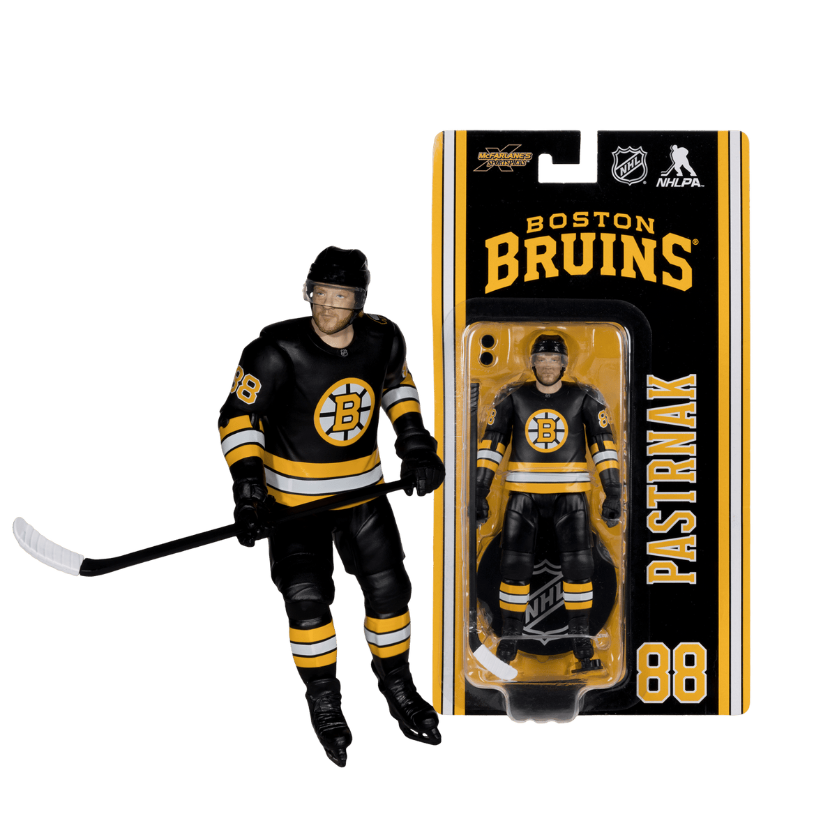 NHL - David Pastrnak (Boston Bruins) 6" Articulated Figure