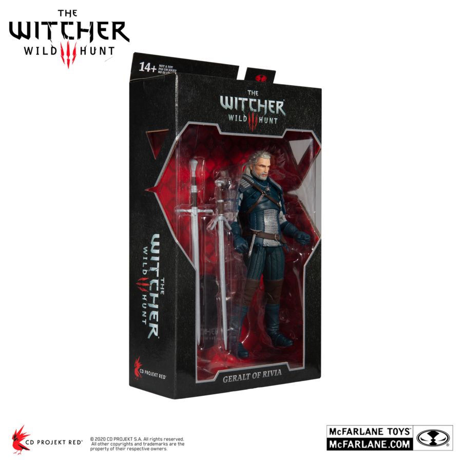 The Witcher 3: Wild Hunt - Geralt of Rivia Viper Armour (Teal-Dye) 7" Scale Action Figure