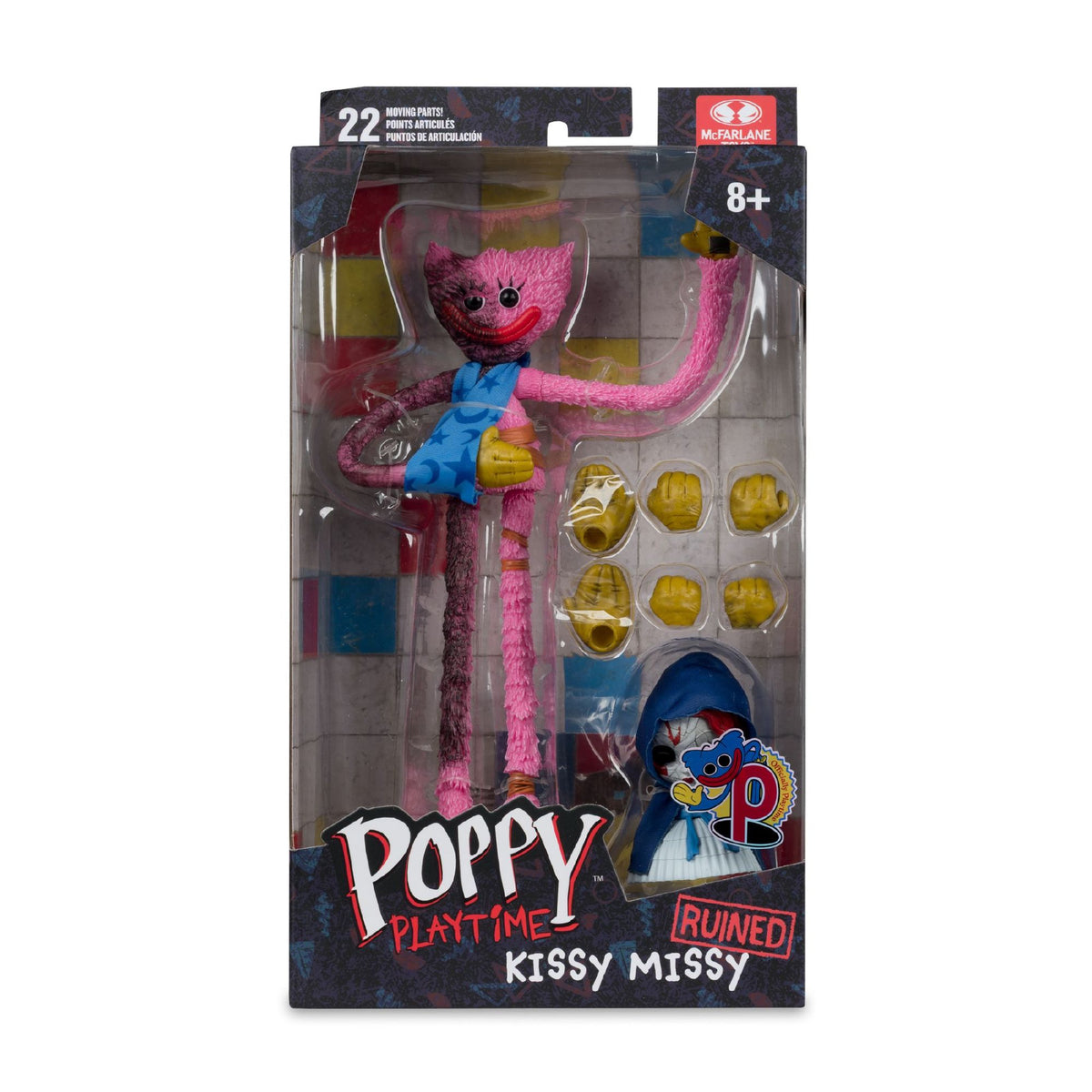 Poppy Playtime - Kissy Missy (Ruined) 7" Action Figure