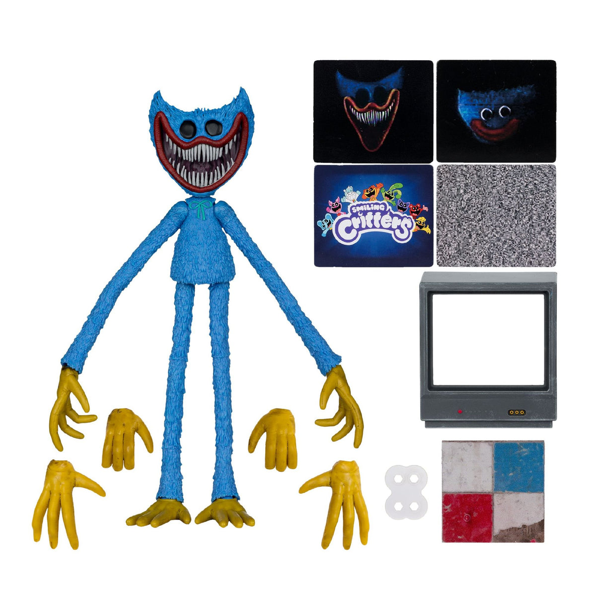 Poppy Playtime - Nightmare Huggy 7" Action Figure