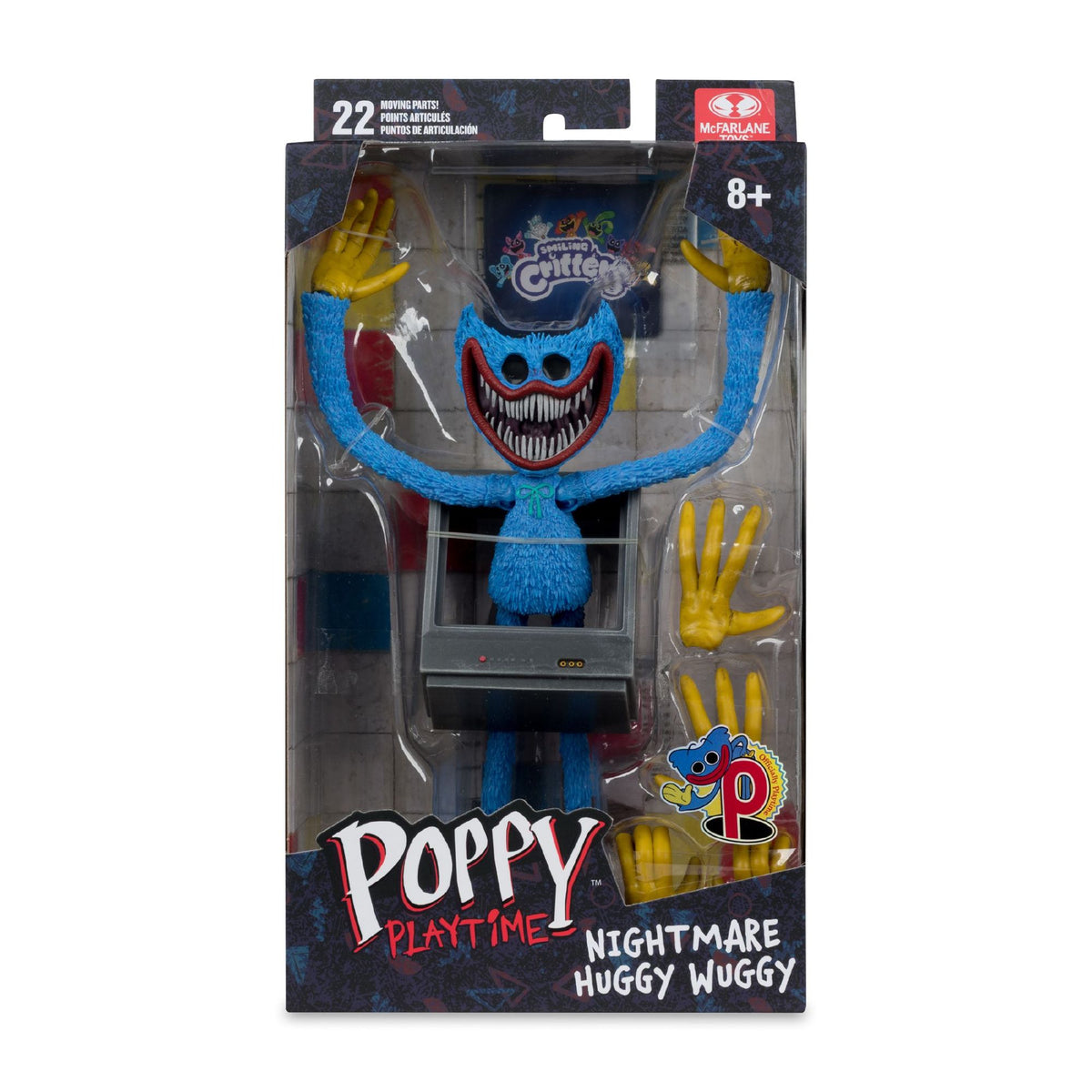 Poppy Playtime - Nightmare Huggy 7" Action Figure