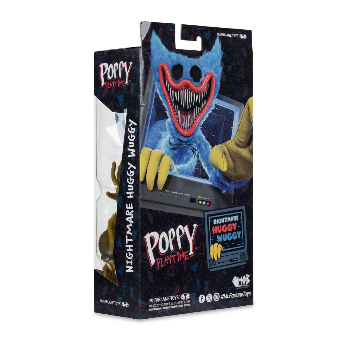 Poppy Playtime - Nightmare Huggy 7" Action Figure