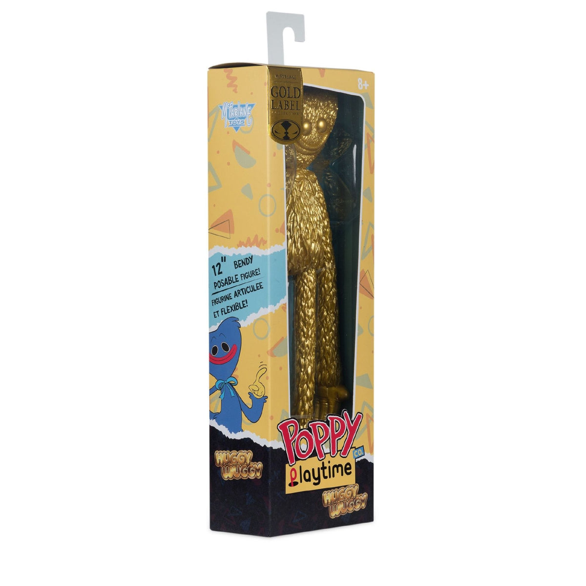 Poppy Playtime - Huggy Wuggy Gold (Gold Label) 12" Coffin Figure