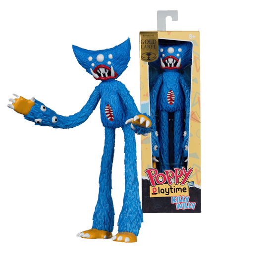 Poppy Playtime - Killy Willy Blue (Gold Label) 12" Coffin Figure