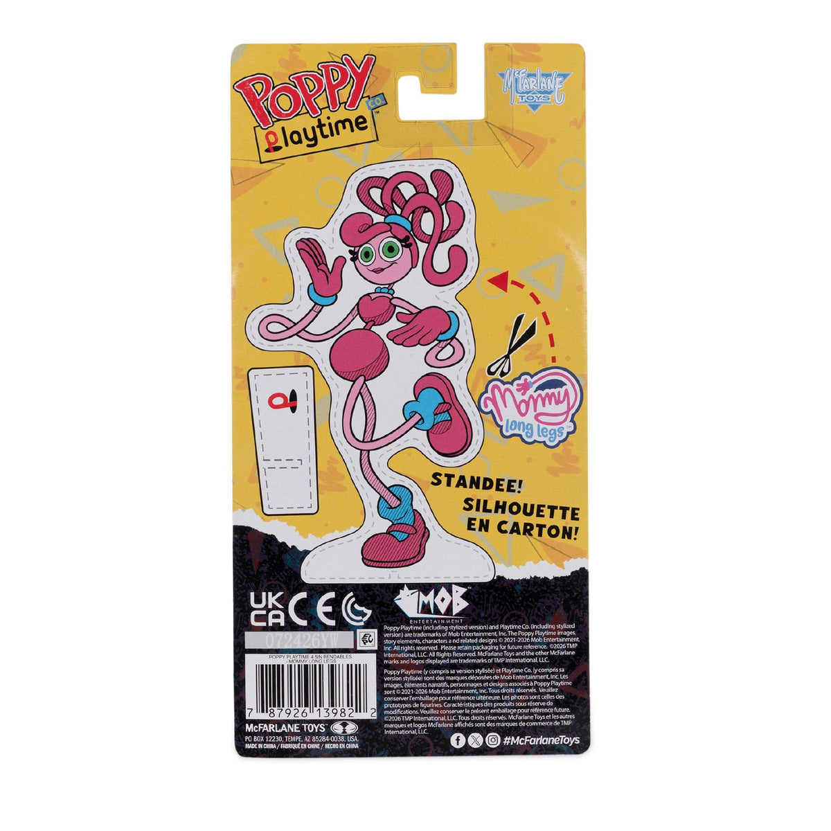 Poppy Playtime - Mommy Long Leg. 4.5" Bendable Figure