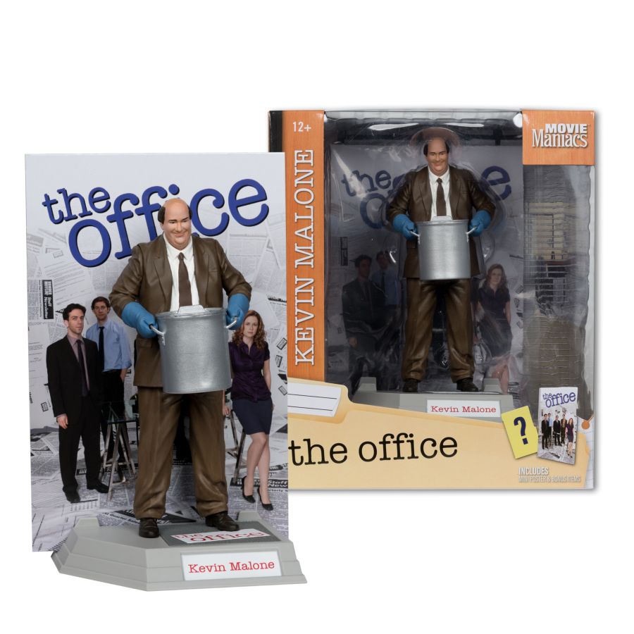 The Office - Kevin Malone Movie Maniacs 6" Figure