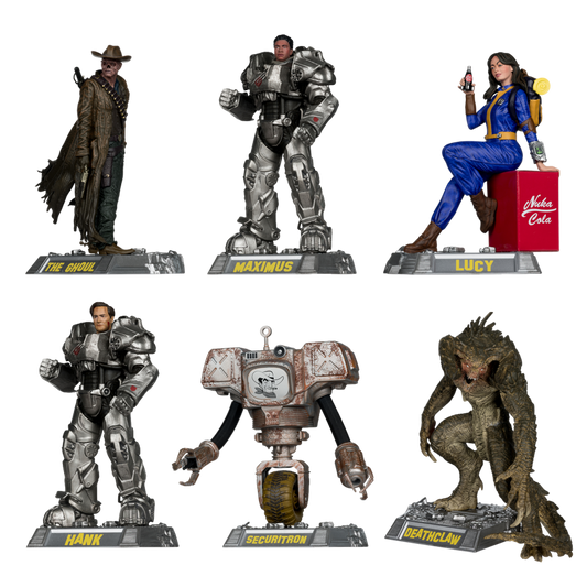 Fallout (TV) - Movie Maniacs (Season 2) 6" Posed Wave 3 Assortment (6 Pieces)