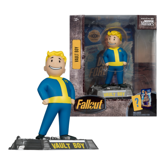 Fallout (TV) - Vault Boy (Season 2) V2 Movie Maniacs 6" Posed Figure