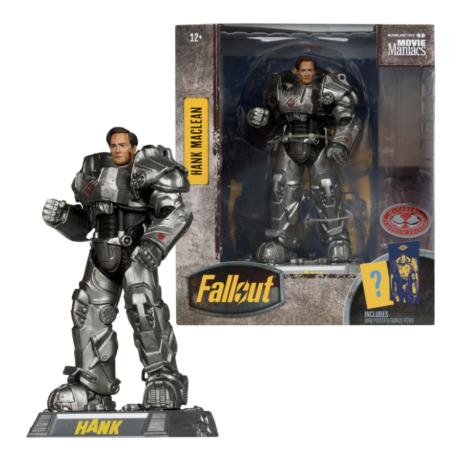 Fallout (TV) - Movie Maniacs (Season 2) Hank 6" Posed Figure (Platinum Edition)