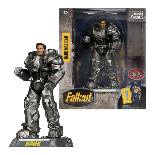 Fallout (TV) - Movie Maniacs (Season 2) Hank 6" Posed Figure (Platinum Edition)